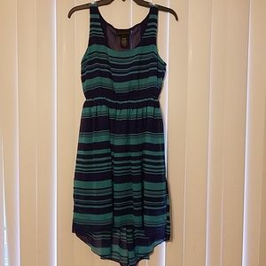 Asymmetrical Stripe Dress